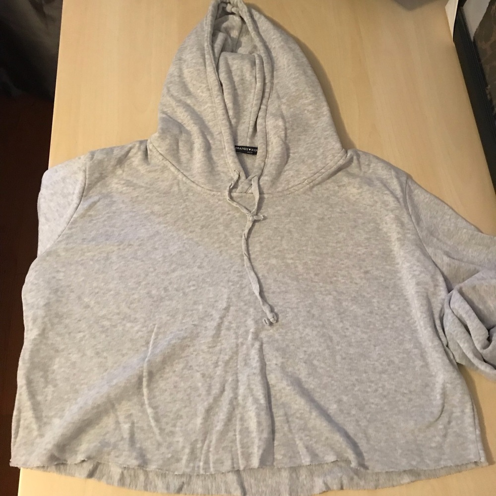 Brandy Melville cropped hoodie